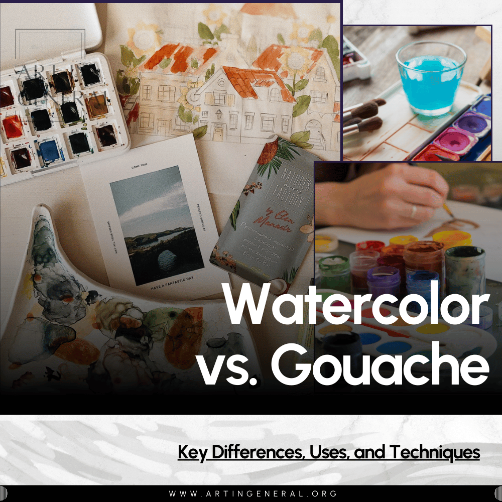 Watercolor vs. Gouache: Key Differences, Uses, and Techniques